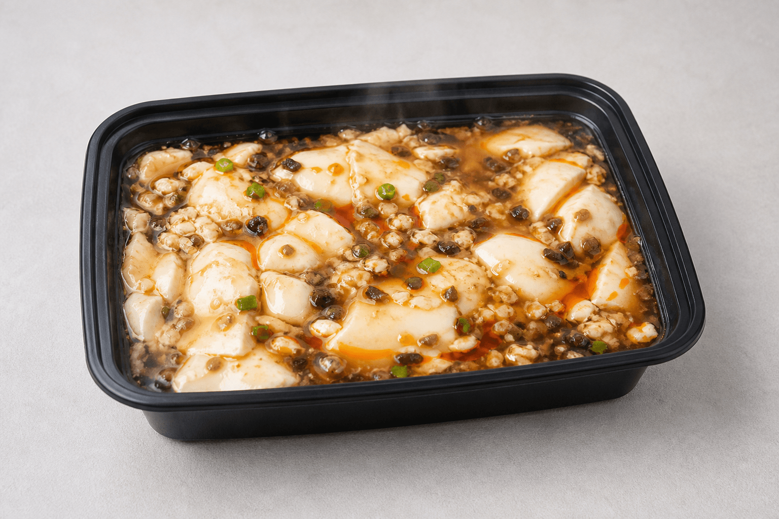 Photorealistic Silken tofu pudding menu-main p06 food image by VDAMO