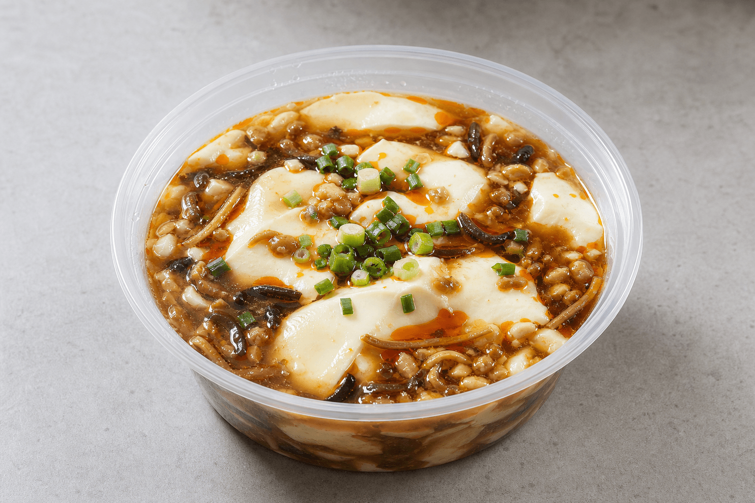 Photorealistic Silken tofu pudding menu-main p07 food image by VDAMO