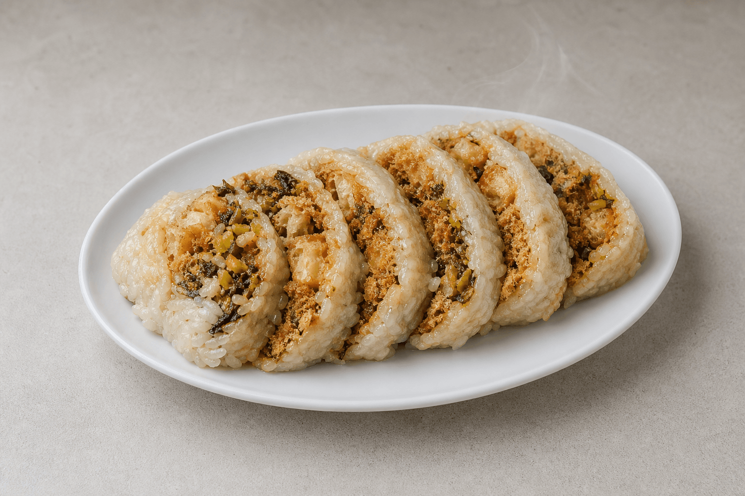 Photorealistic Sticky rice roll menu-main p03 food image by VDAMO