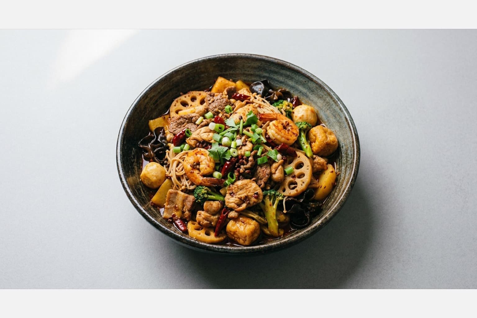 Photorealistic Mala xiangguo P09 food image by VDAMO