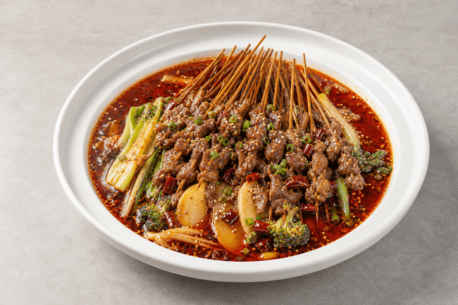 Photorealistic Chuanchuan skewers menu-main p01 food image by VDAMO