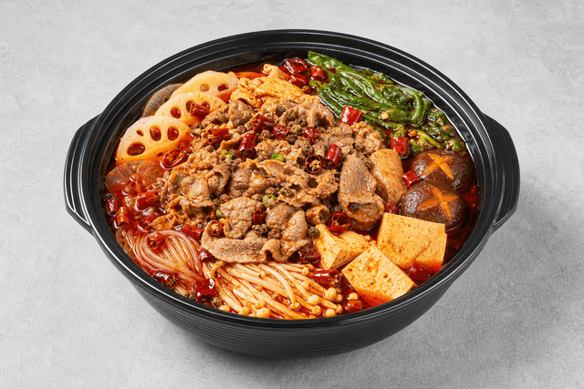 Photorealistic Spicy mala hot pot menu-main p03 food image by VDAMO