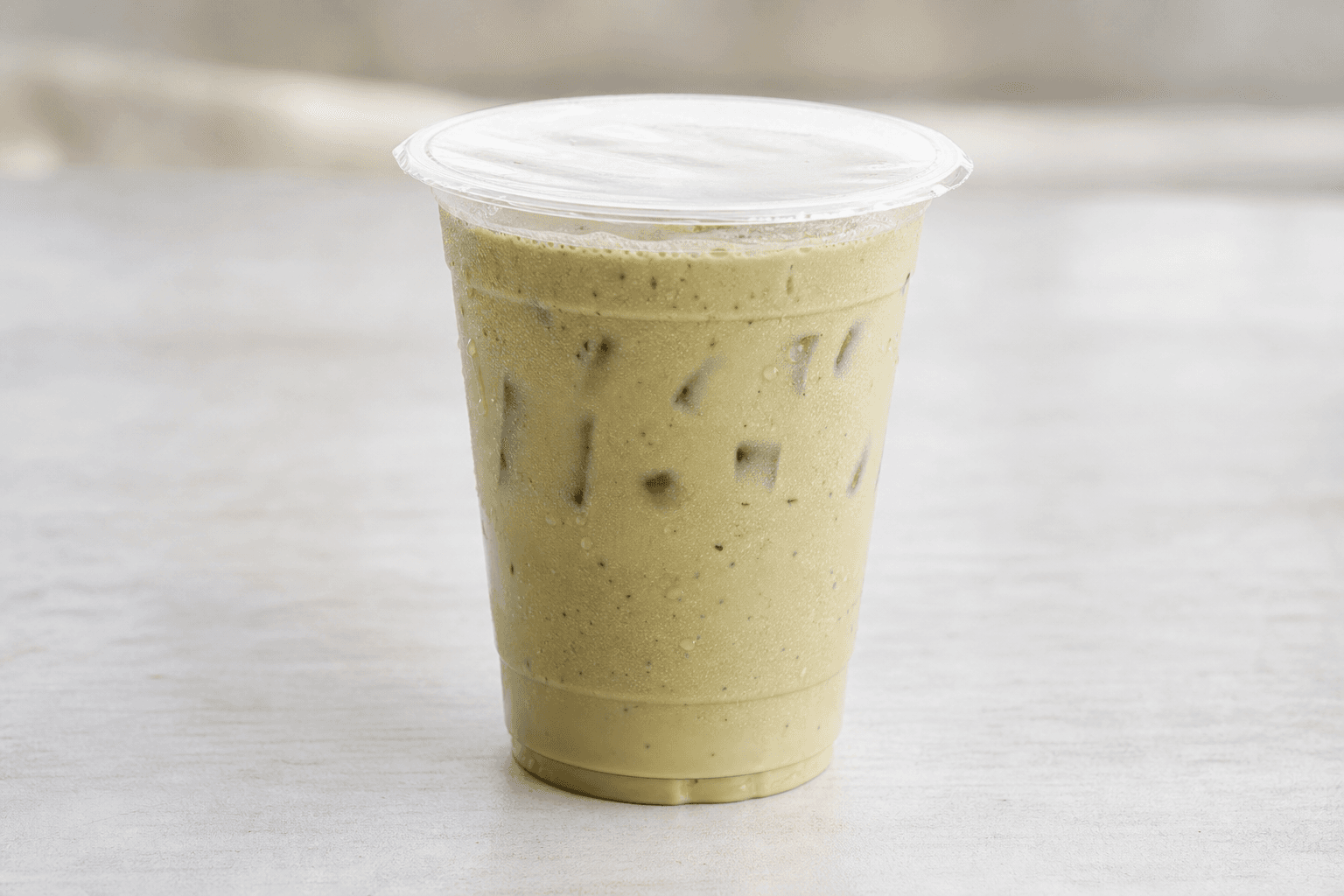 Photorealistic Genmaicha latte menu-main p09 food image by VDAMO