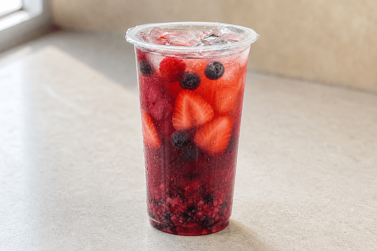 Photorealistic Mixed berry fruit tea menu-main p07 food image by VDAMO