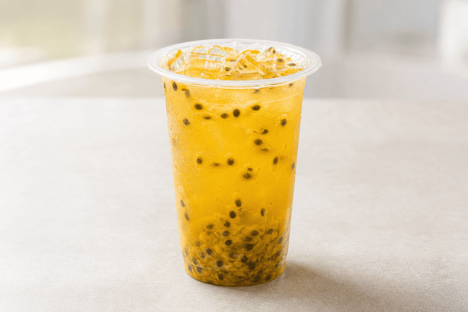 Photorealistic Passionfruit drink menu-main p02 food image by VDAMO