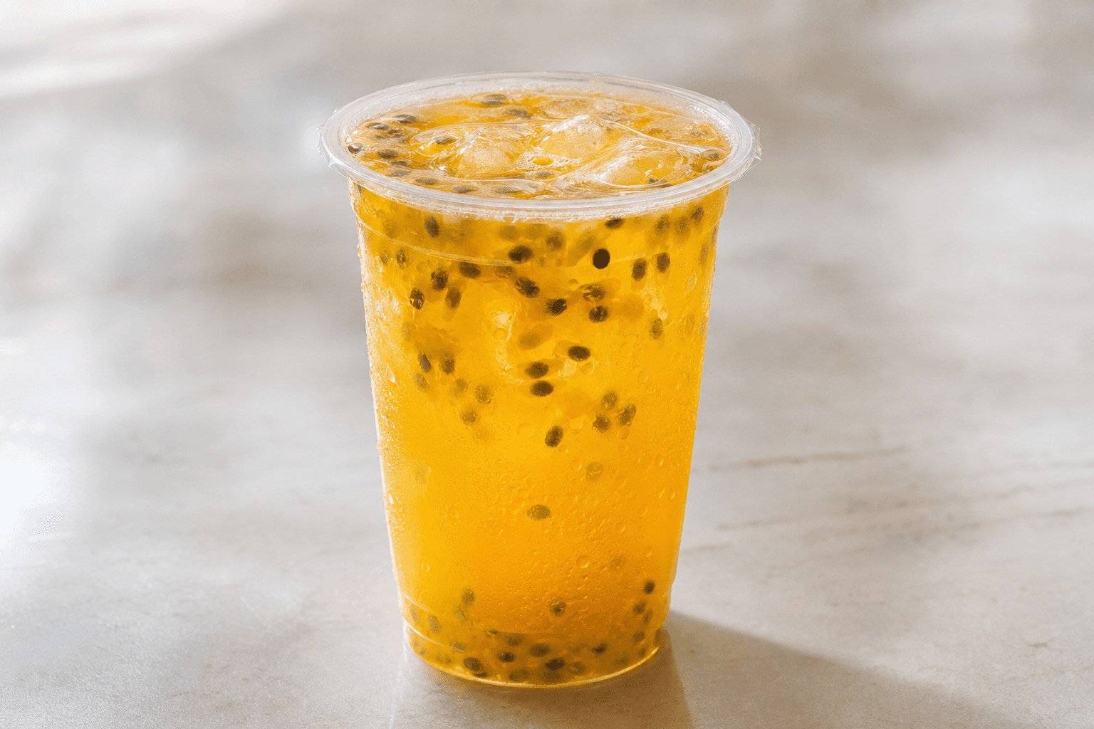 Photorealistic Passionfruit drink menu-main p05 food image by VDAMO