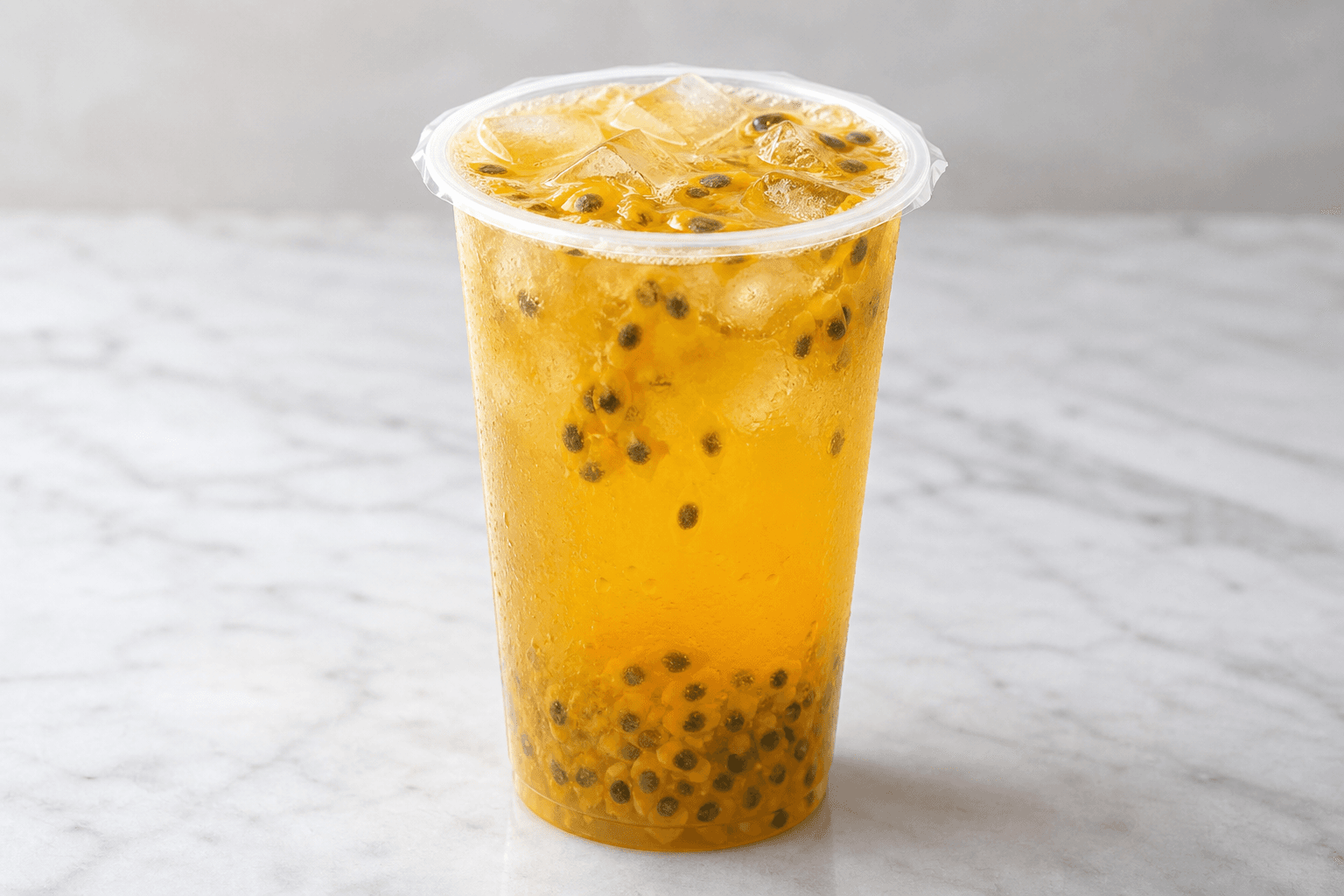 Photorealistic Passionfruit drink menu-main p10 food image by VDAMO