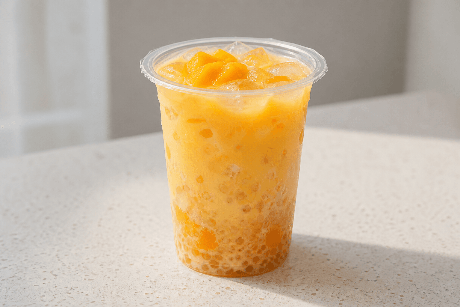 Photorealistic Mango pomelo sago menu-main p02 food image by VDAMO