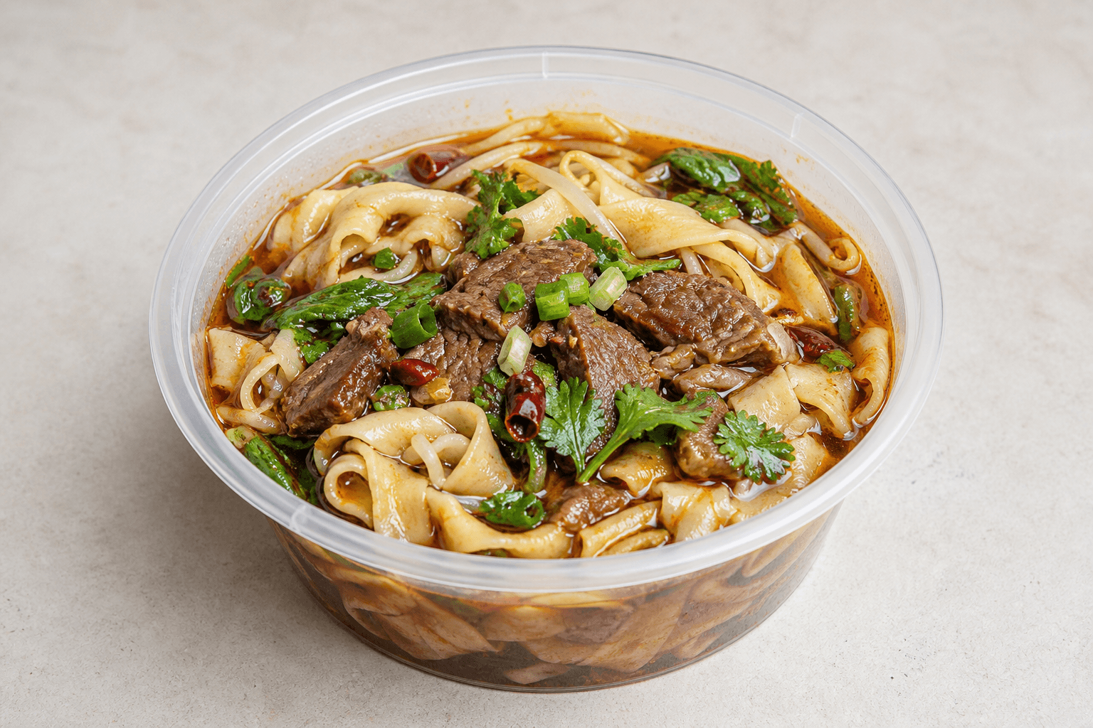 Photorealistic Beef banmian menu-main p07 food image by VDAMO
