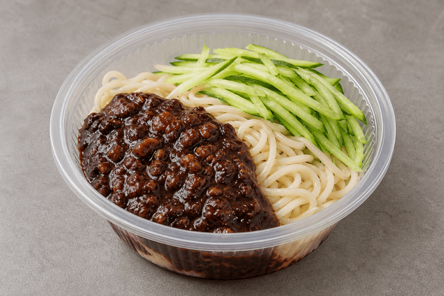 Photorealistic Beijing zhajiangmian menu-main p07 food image by VDAMO
