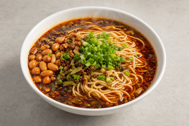 Photorealistic Chongqing xiaomian menu-main p04 food image by VDAMO
