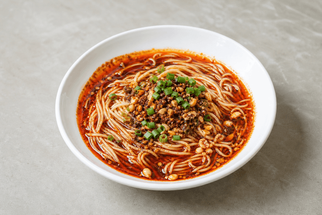 Photorealistic Chongqing xiaomian menu-main p09 food image by VDAMO