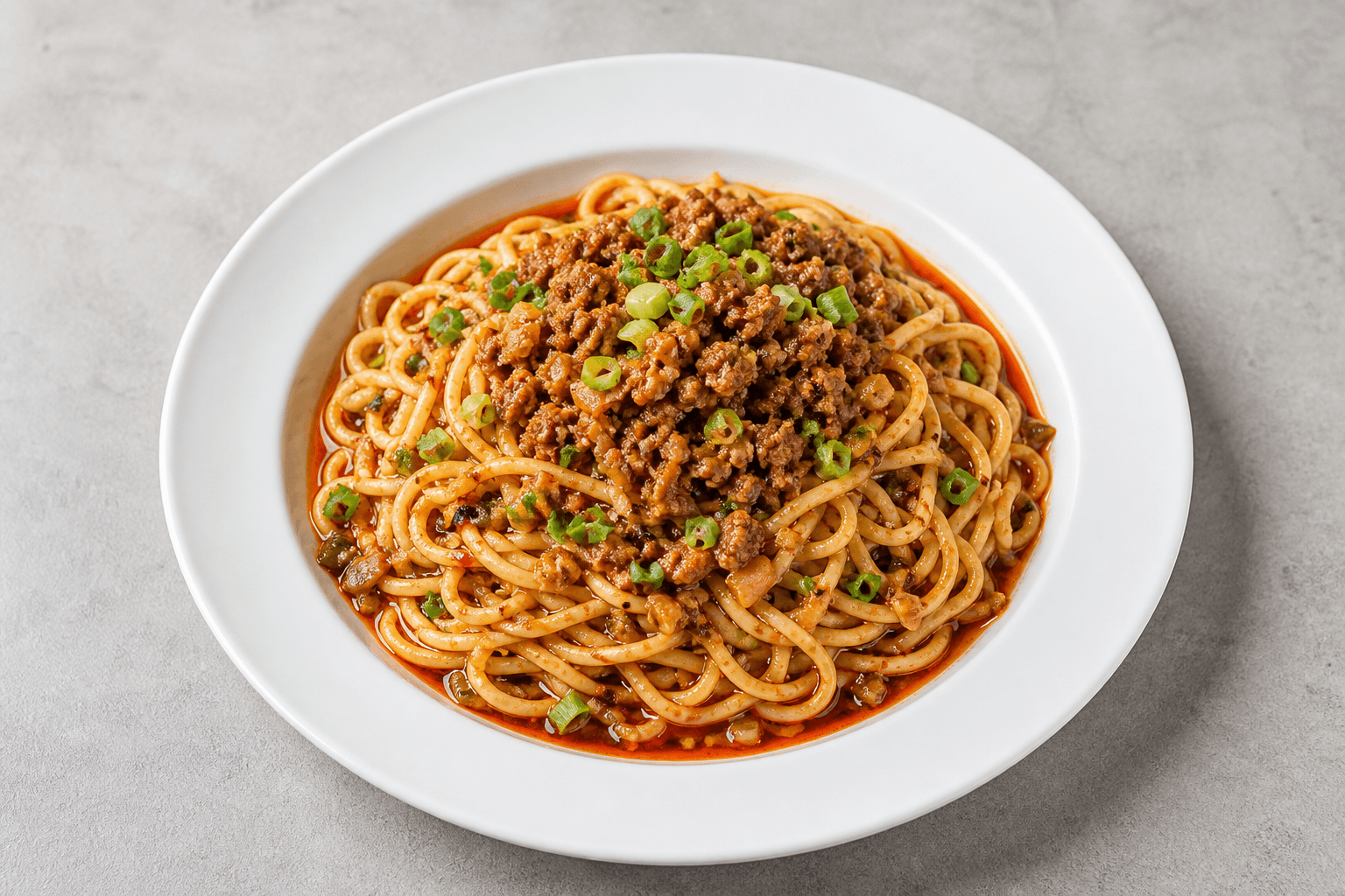 Photorealistic Dan dan noodles P01 food image by VDAMO