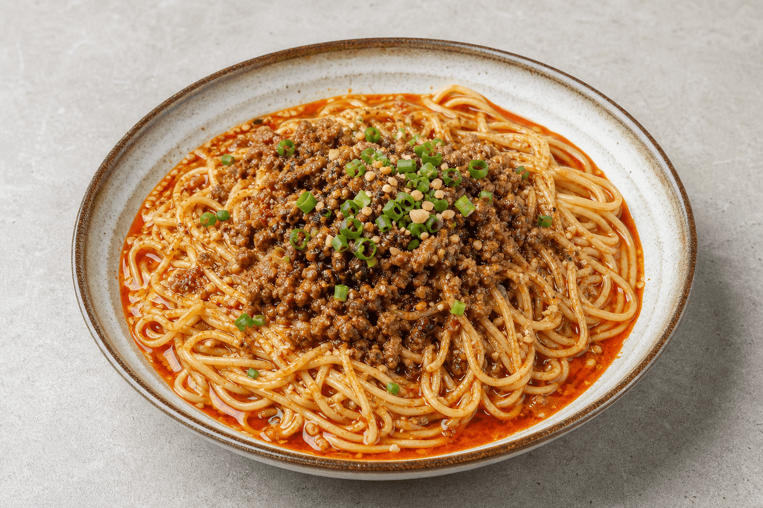 Photorealistic Dan dan noodles P08 food image by VDAMO