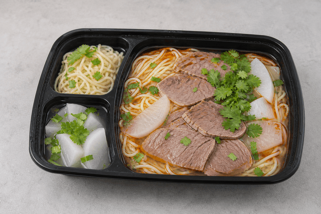 Photorealistic Lanzhou beef noodles menu-main p08 food image by VDAMO