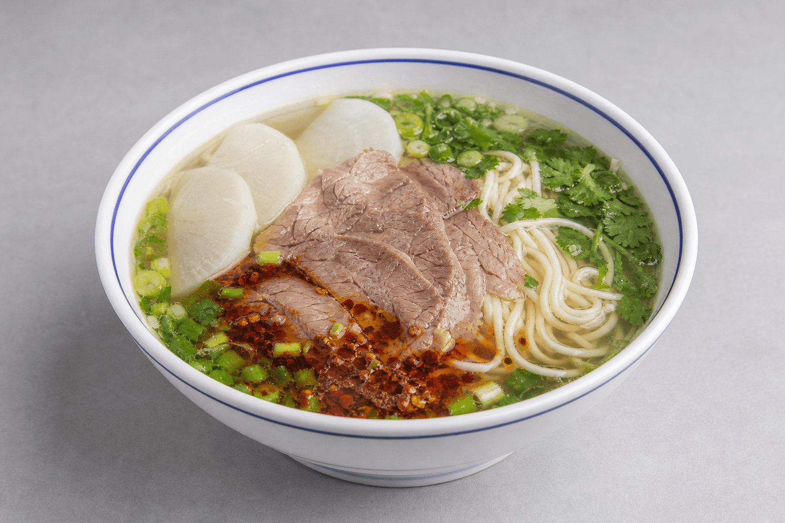 Photorealistic Lanzhou niurou mian menu-main p03 food image by VDAMO