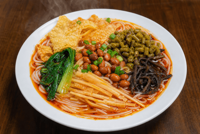 Photorealistic Liuzhou luosifen menu-main food image by VDAMO
