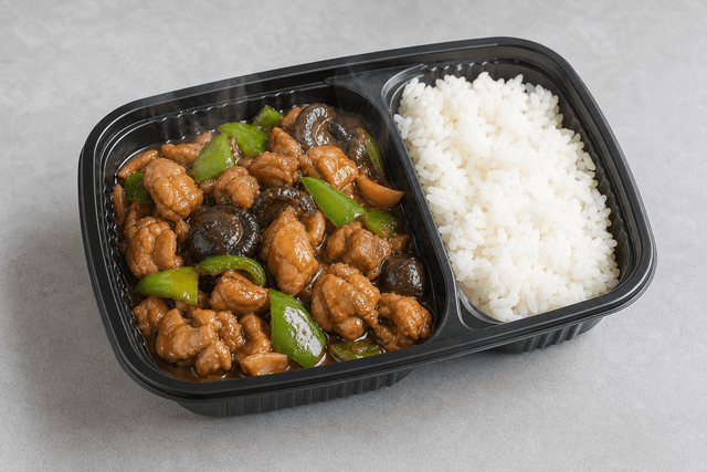 Photorealistic Braised chicken rice menu-main p06 food image by VDAMO