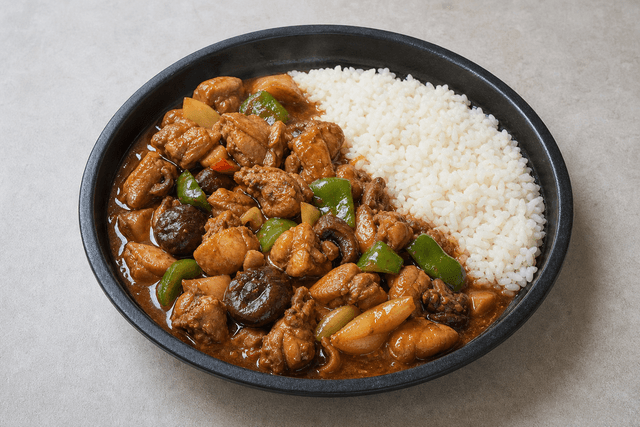 Photorealistic Braised chicken rice menu-main p10 food image by VDAMO