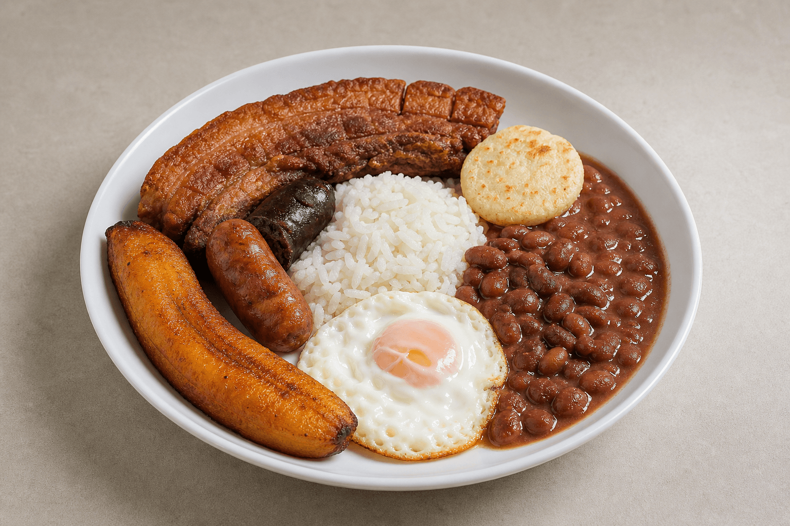 Photorealistic Bandeja paisa menu-main p04 food image by VDAMO