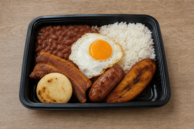 Photorealistic Bandeja paisa menu-main p06 food image by VDAMO