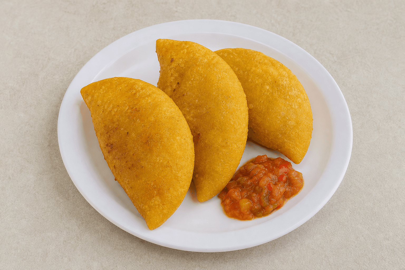 Photorealistic Colombian empanadas menu-main p09 food image by VDAMO