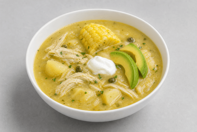 Photorealistic Ajiaco menu-main p03 food image by VDAMO
