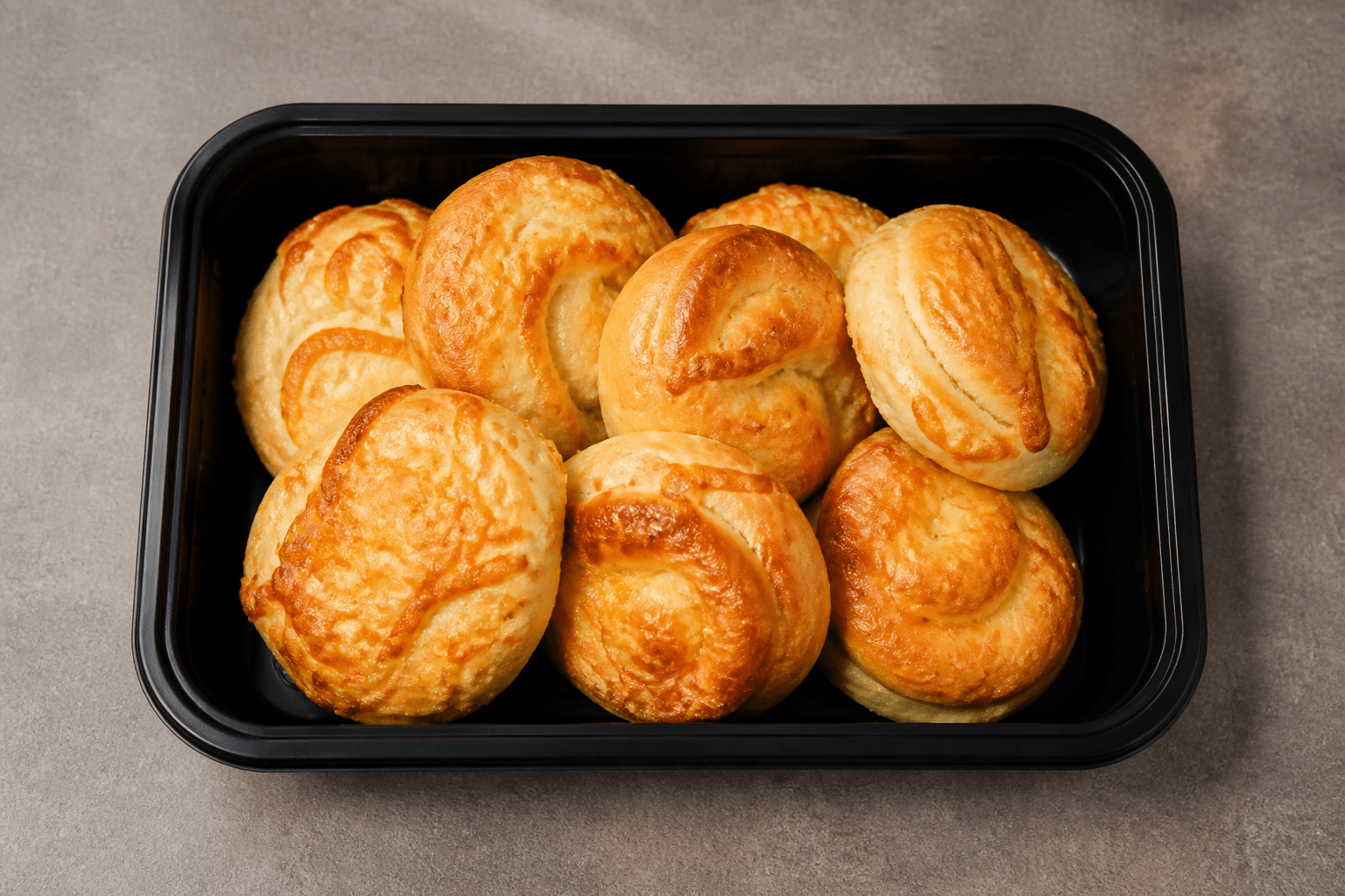 Photorealistic DE Cheese bread roll bakery P06 food image by VDAMO