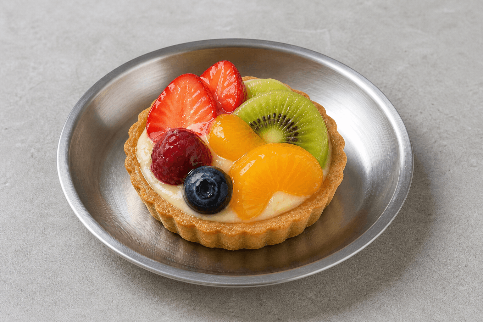 Photorealistic DE Mini fruit tart bakery menu-main p05 food image by VDAMO