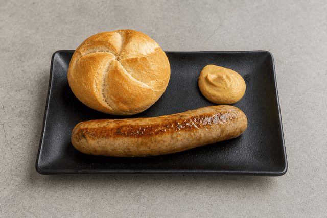 Photorealistic Bratwurst menu-main p02 food image by VDAMO