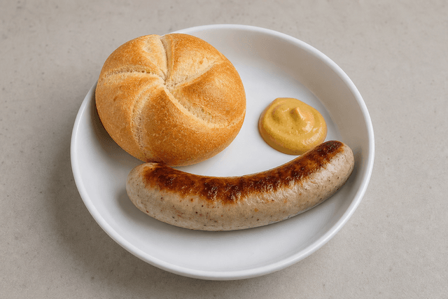 Photorealistic Bratwurst menu-main p04 food image by VDAMO