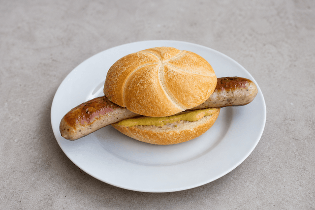 Photorealistic Bratwurst menu-main p09 food image by VDAMO