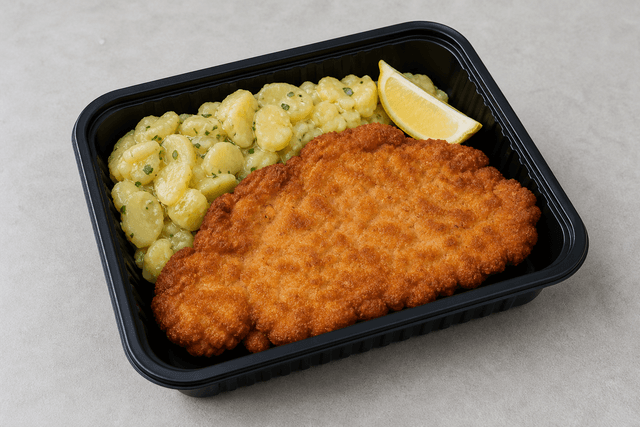 Photorealistic Schnitzel menu-main p06 food image by VDAMO