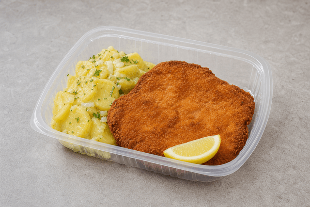 Photorealistic Schnitzel menu-main p07 food image by VDAMO