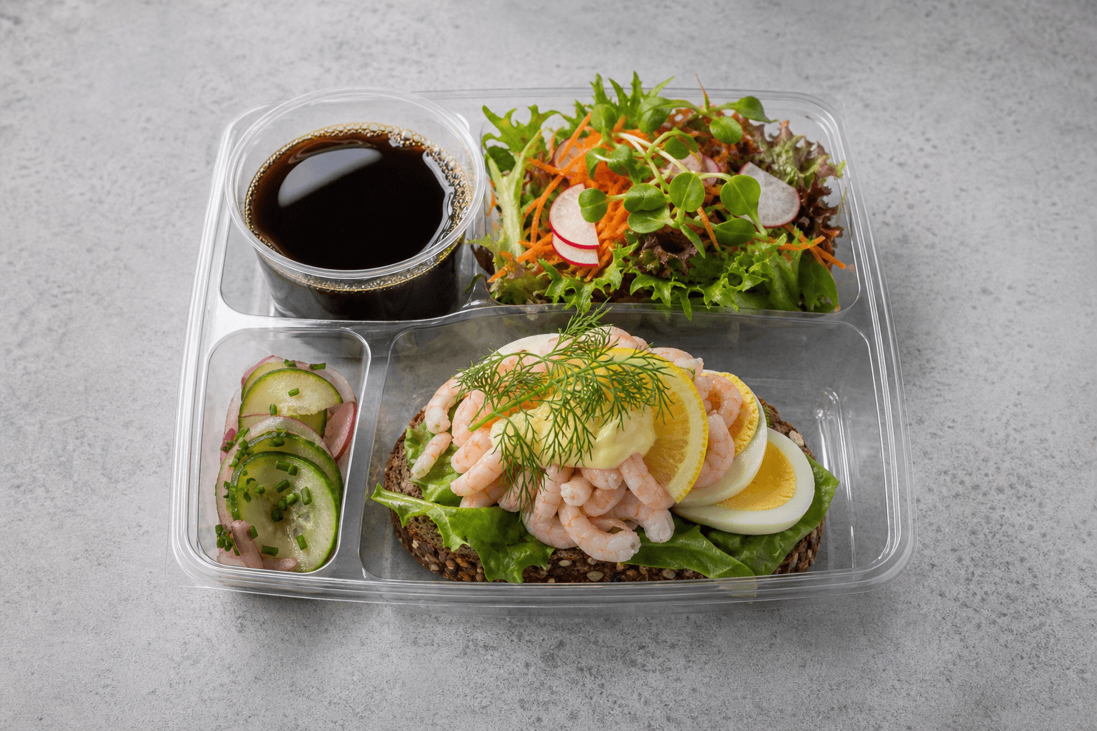 Photorealistic Danish cafe lunch 082 P08 food image by VDAMO