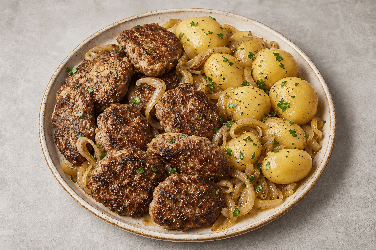 Photorealistic Frikadeller P10 food image by VDAMO