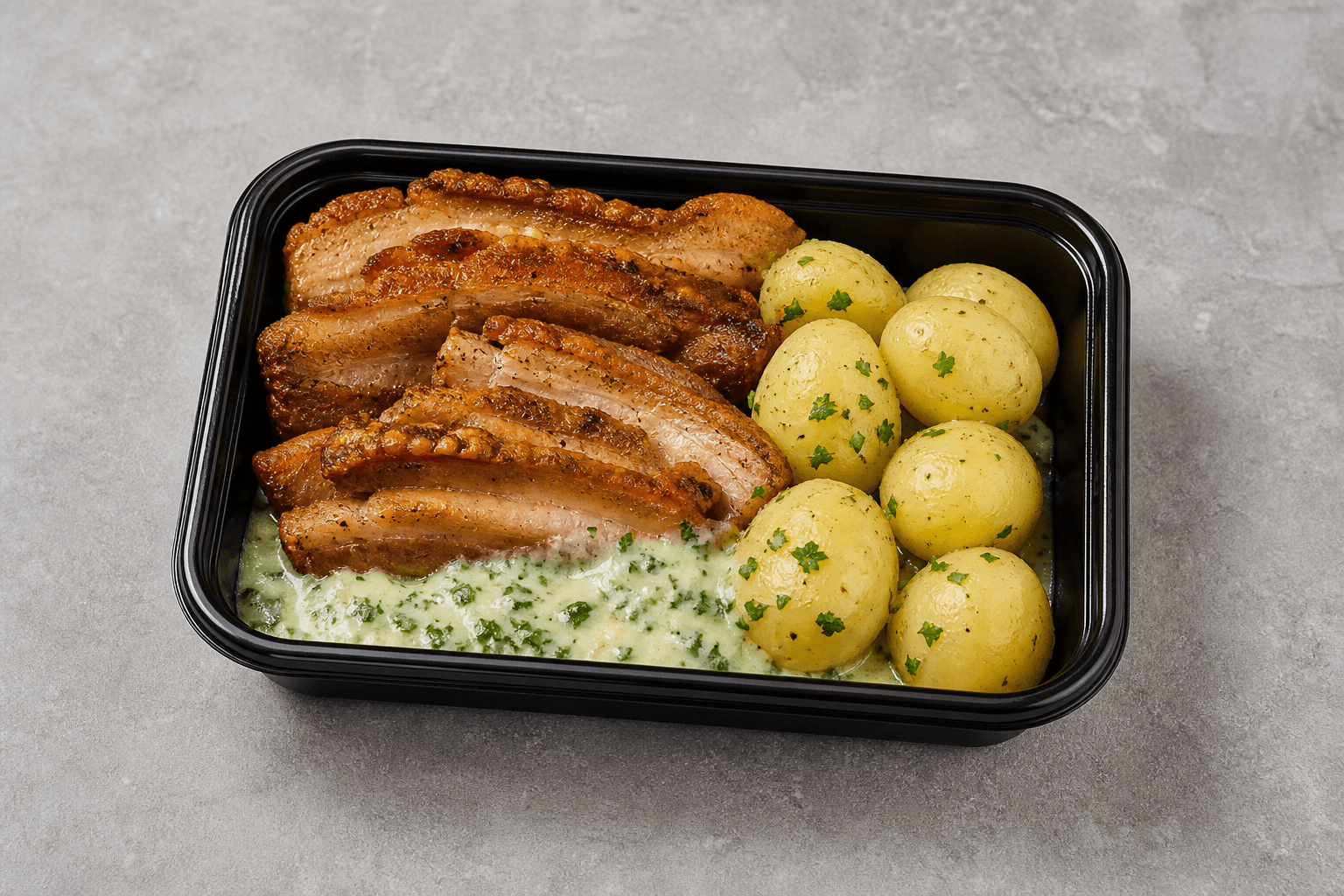 Photorealistic Stegt flaesk P06 food image by VDAMO