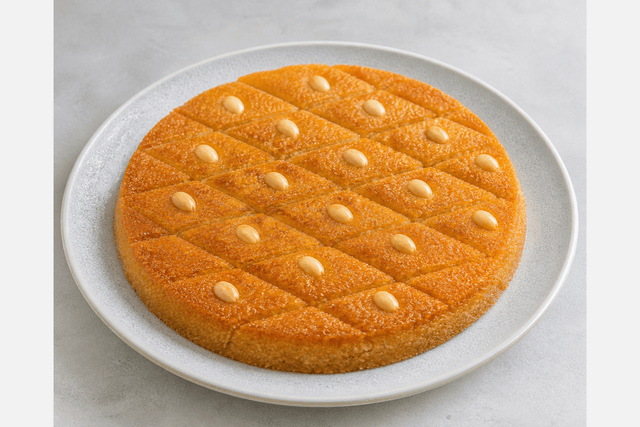 Photorealistic Qalb el louz menu-main p04 food image by VDAMO