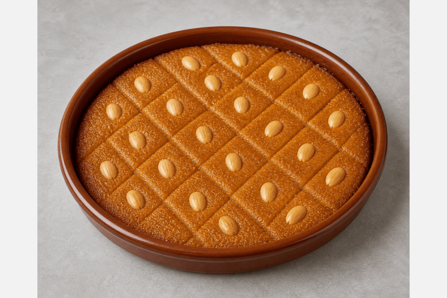 Photorealistic Qalb el louz menu-main p05 food image by VDAMO
