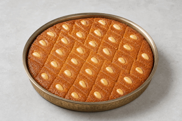 Photorealistic Qalb el louz menu-main p06 food image by VDAMO