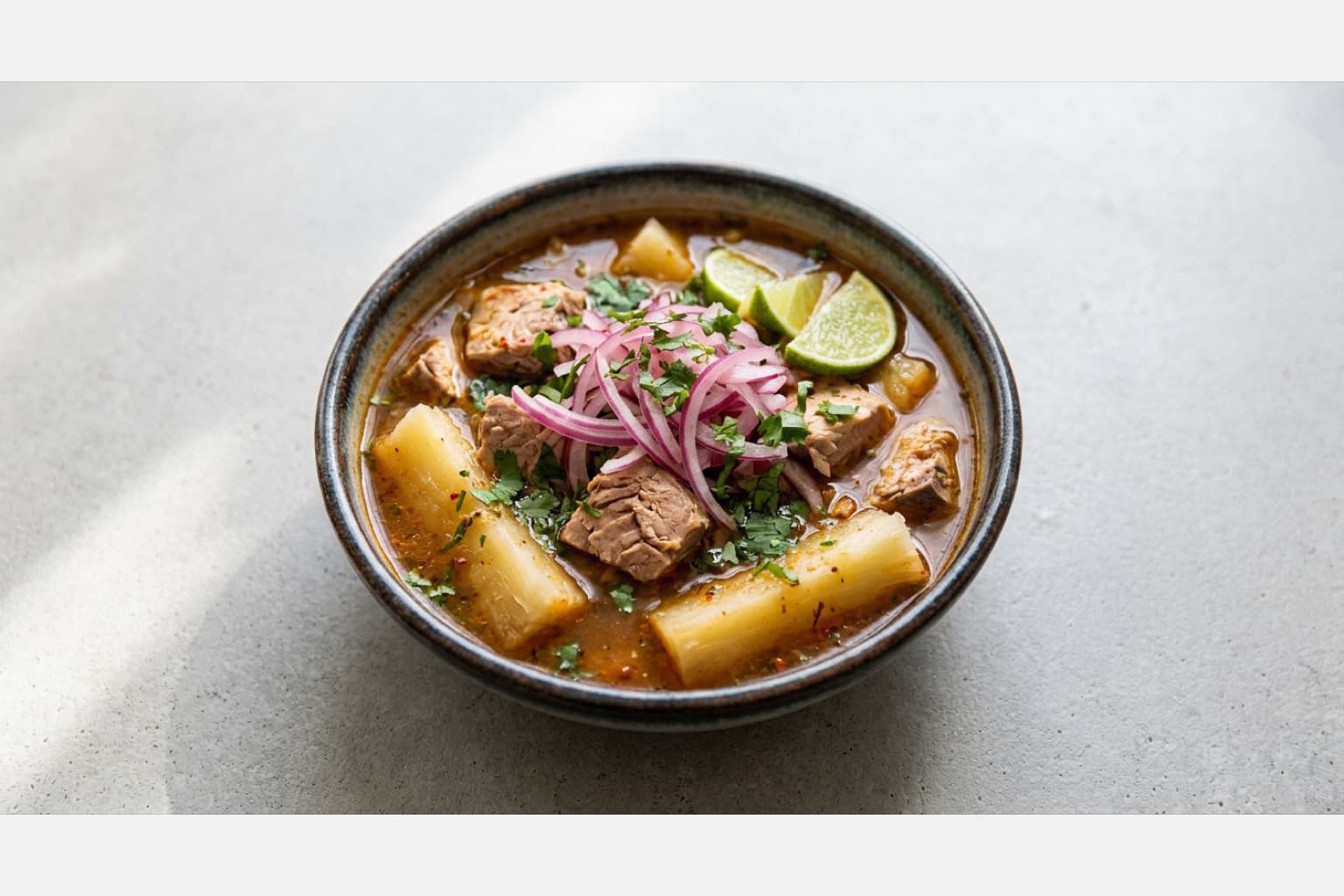 Photorealistic Encebollado menu-main p09 food image by VDAMO