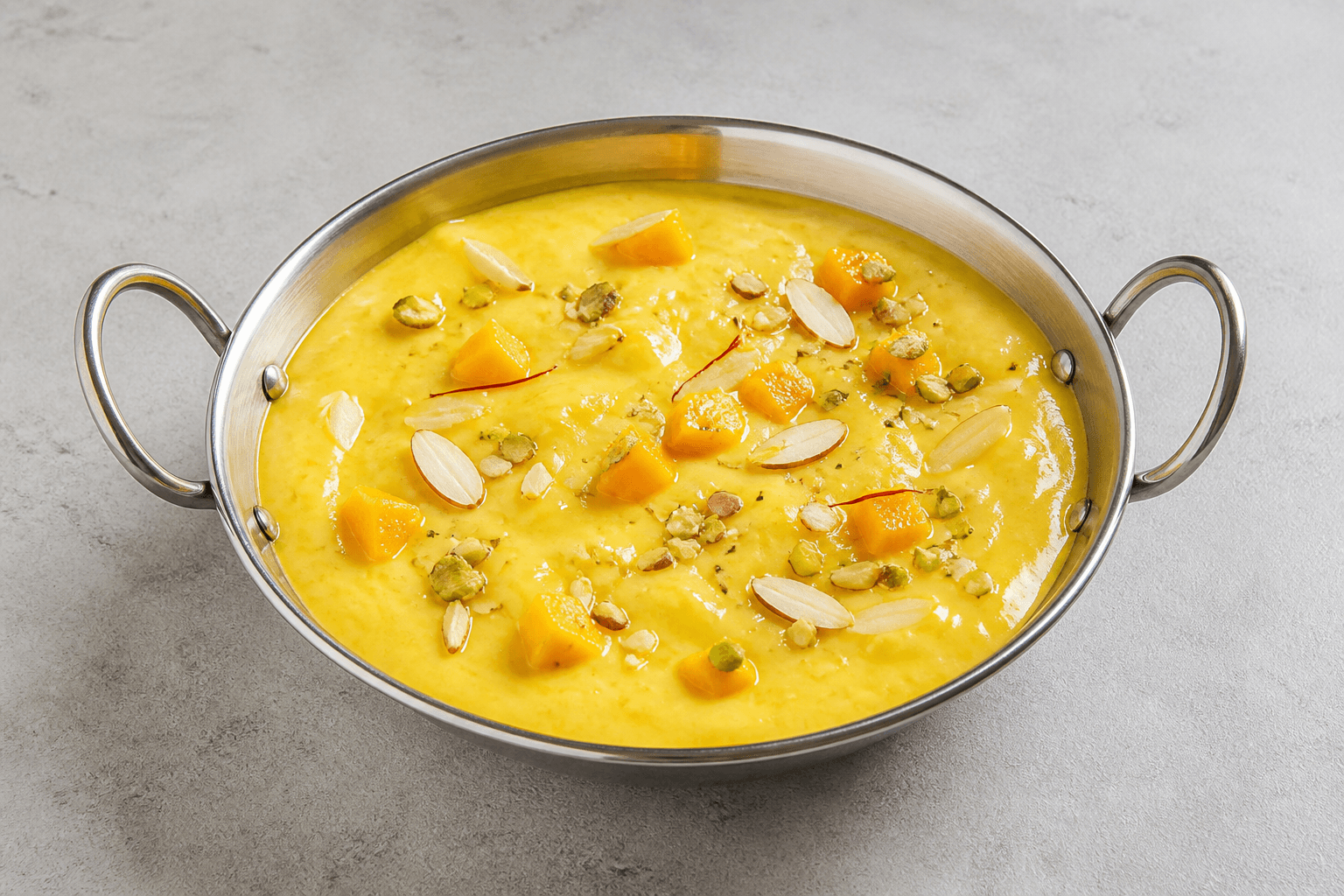 Photorealistic EE Mango pudding cup dessert P05 food image by VDAMO