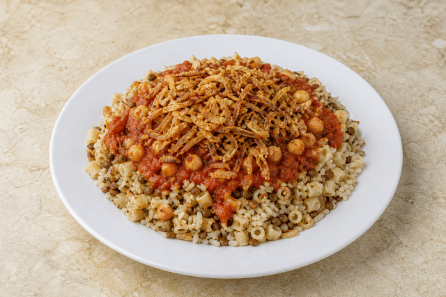 Photorealistic Koshari menu-main p01 food image by VDAMO
