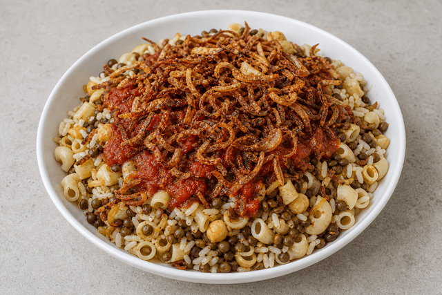 Photorealistic Koshari menu-main p04 food image by VDAMO