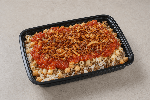 Photorealistic Koshari menu-main p06 food image by VDAMO