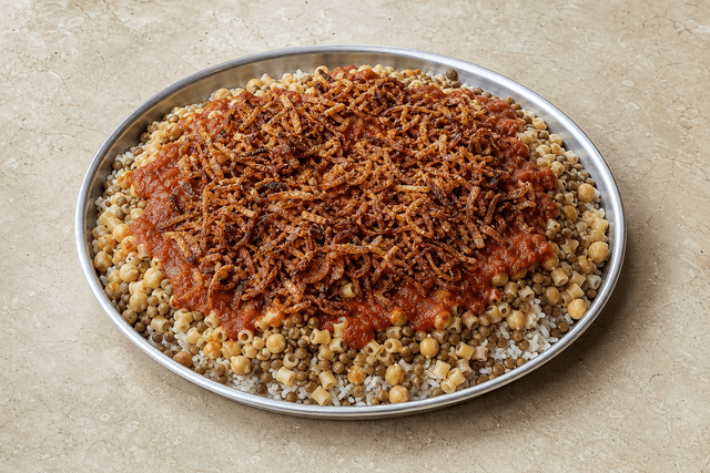 Photorealistic Koshari menu-main p10 food image by VDAMO