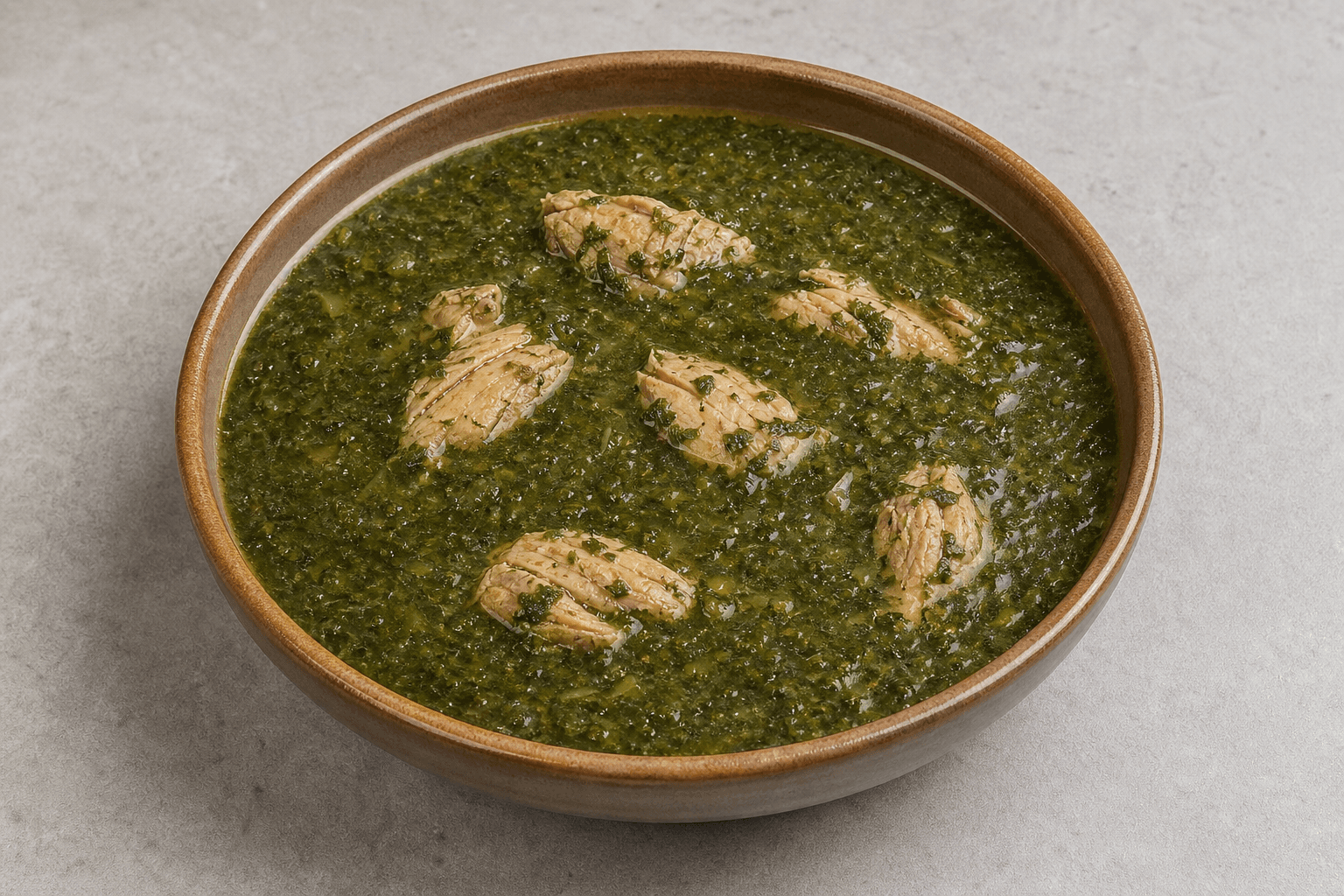 Photorealistic Molokhia chicken menu-main p02 food image by VDAMO