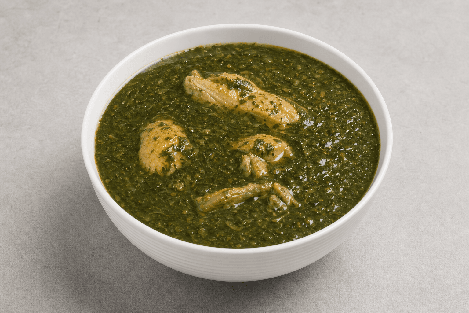 Photorealistic Molokhia chicken menu-main p04 food image by VDAMO