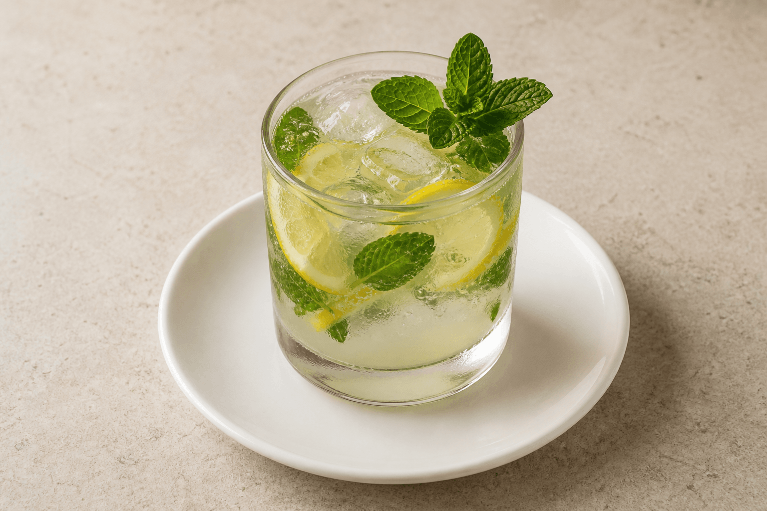 Photorealistic ES Mint lemonade bar-drink P01 food image by VDAMO