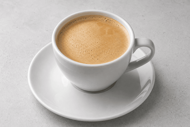 Photorealistic Cafe con leche menu-main p03 food image by VDAMO